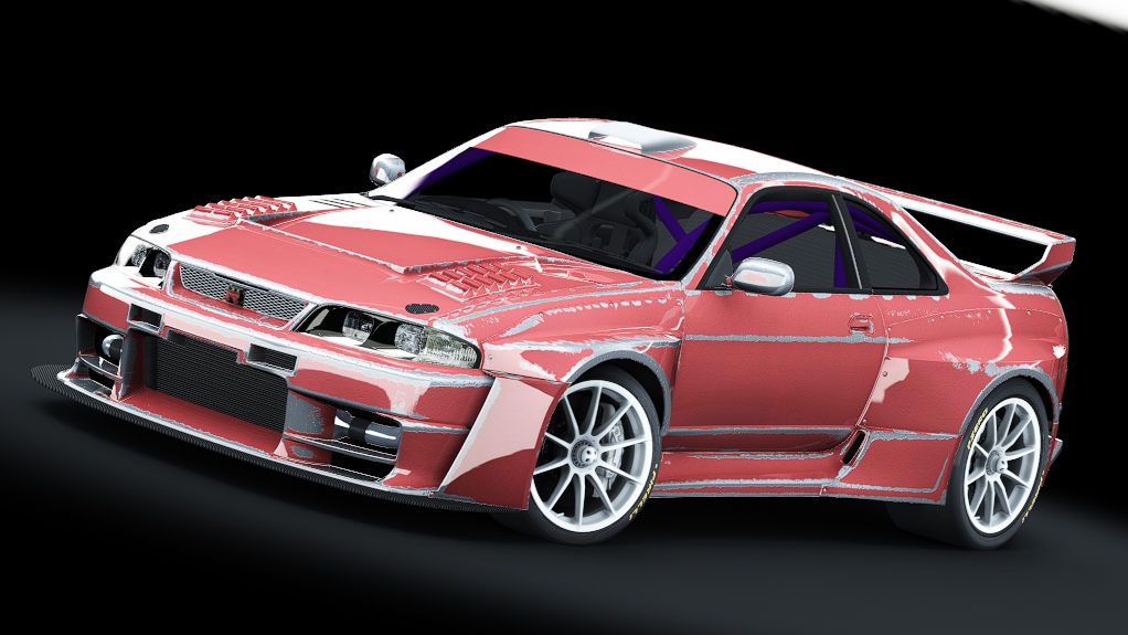 LF Nissan Skyline R33 HillClimb, skin Red