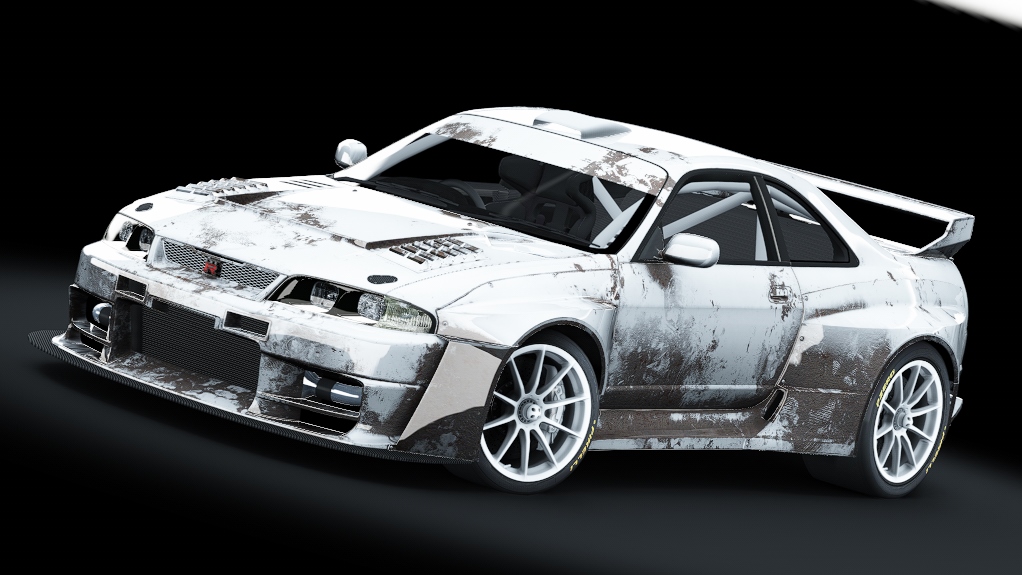 LF Nissan Skyline R33 HillClimb, skin White