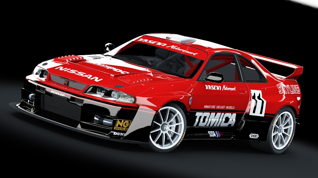 LF Nissan Skyline R33 HillClimb, skin tomita