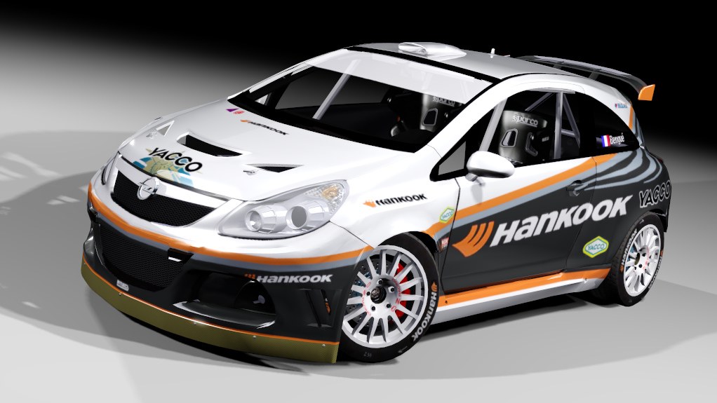 LF Opel Corsa D S2000, skin Hankook