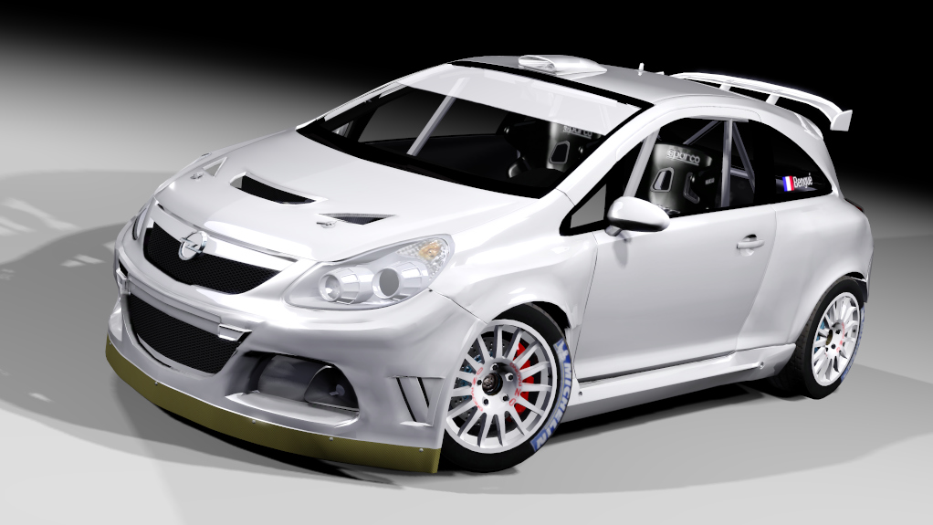 LF Opel Corsa D S2000, skin Teste