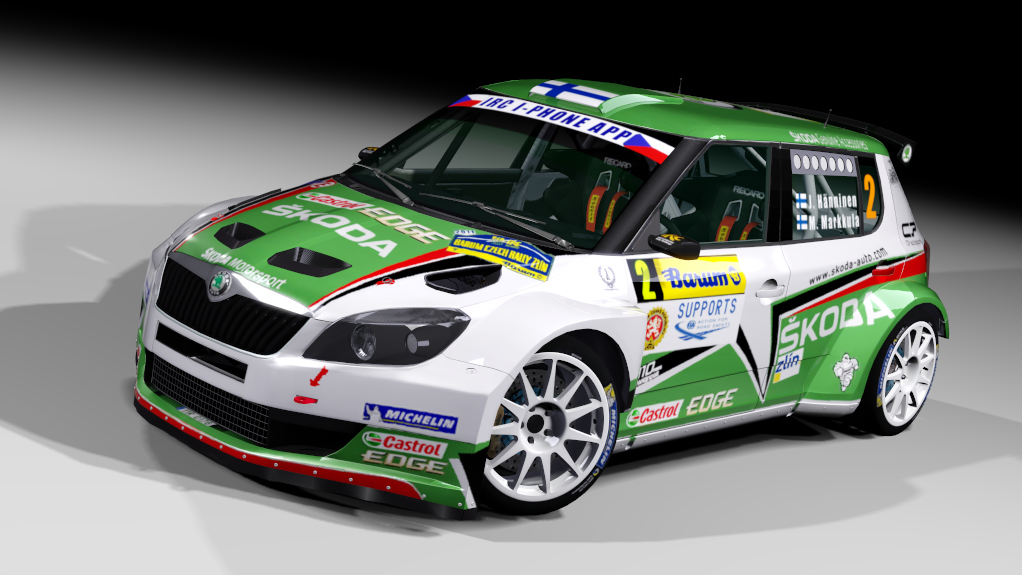 LF S2000 Skoda Fabia S2000 Evo2, skin Hänninen-Fabia-Barum2011