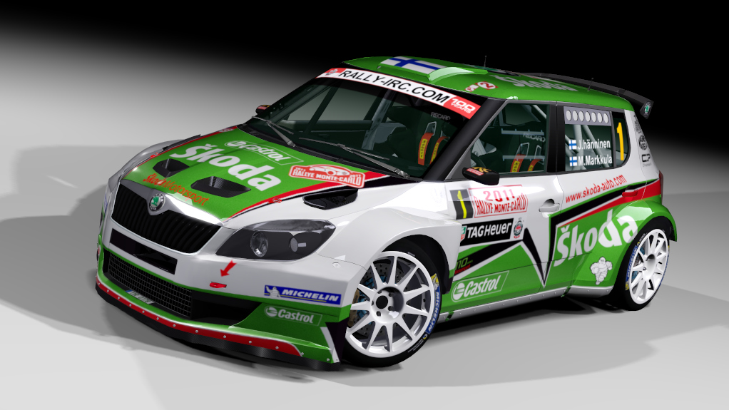 LF S2000 Skoda Fabia S2000 Evo2, skin Hanninen