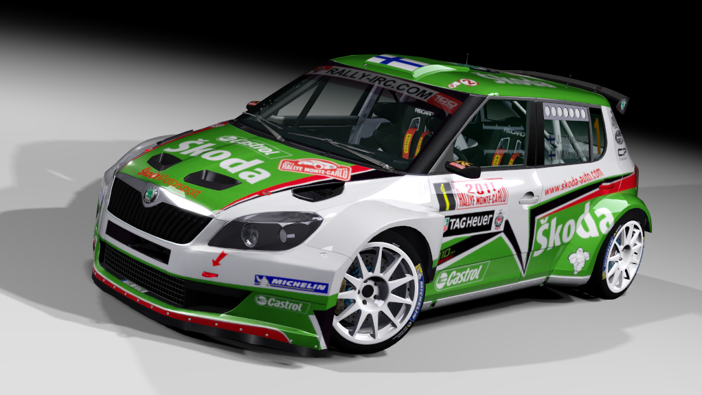 LF S2000 Skoda Fabia S2000 Evo2, skin Juho Hanninen