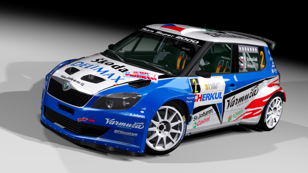 LF S2000 Skoda Fabia S2000 Evo2, skin Kopecky