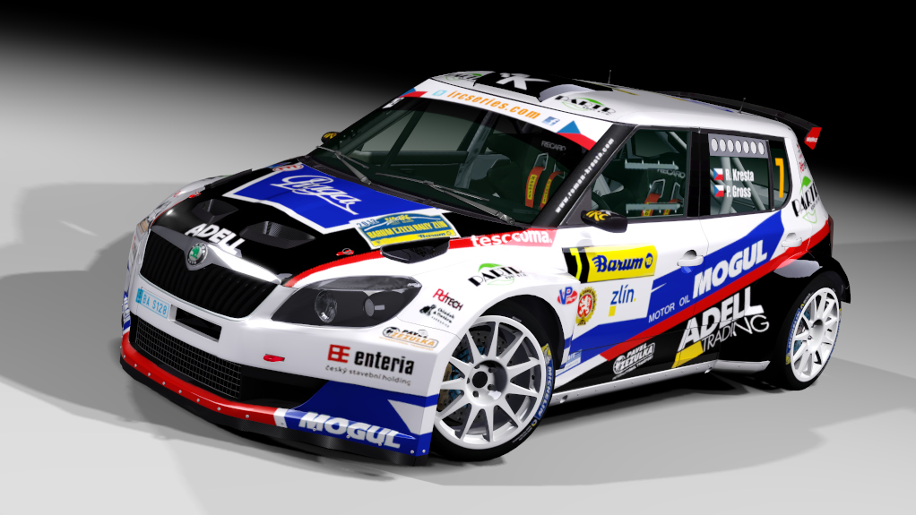 LF S2000 Skoda Fabia S2000 Evo2, skin KrestaFabiaS2000-Barum2012