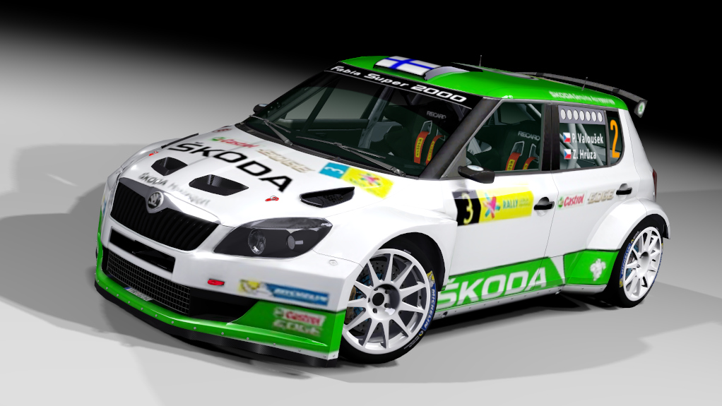 LF S2000 Skoda Fabia S2000 Evo2, skin Lappi