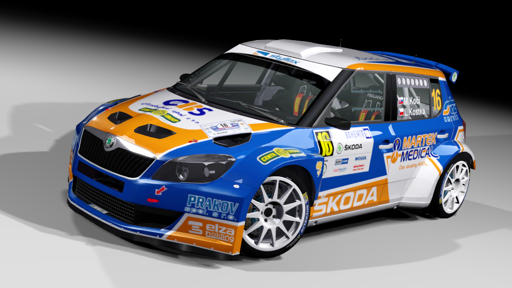 LF S2000 Skoda Fabia S2000 Evo2, skin Martin Koci