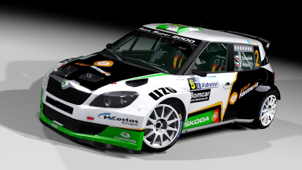 LF S2000 Skoda Fabia S2000 Evo2, skin Pedro Meireles