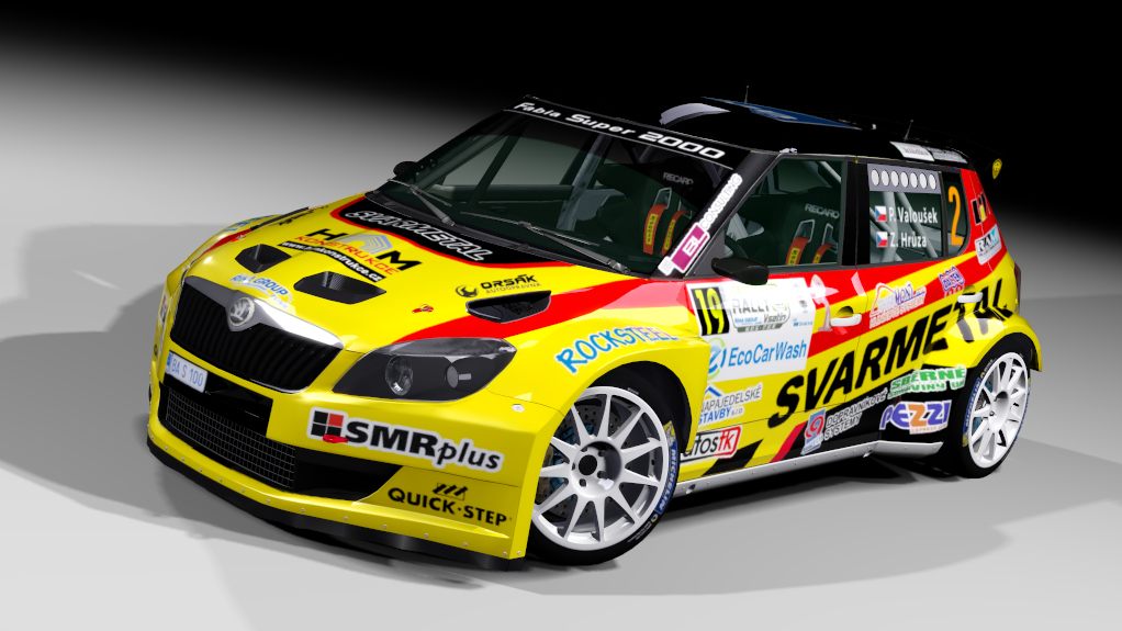 LF S2000 Skoda Fabia S2000 Evo2, skin Růžička_Vsetín_2015