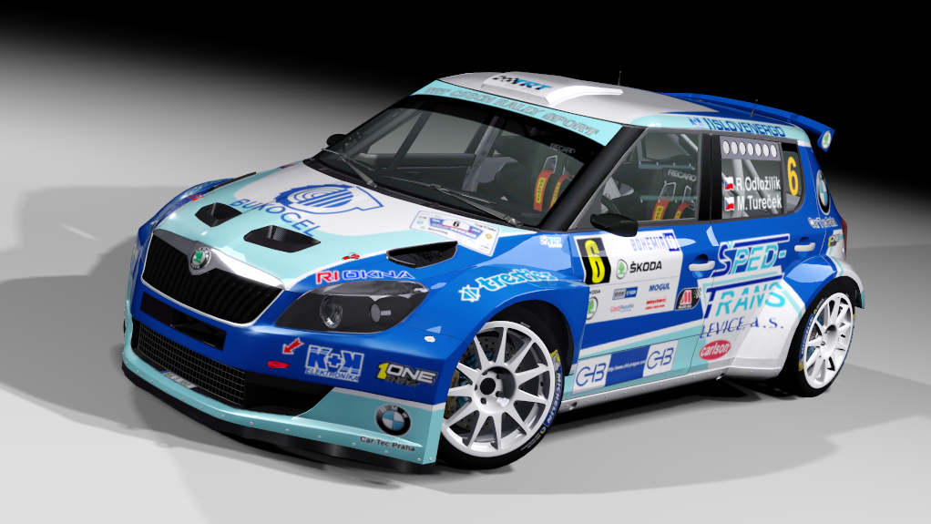 LF S2000 Skoda Fabia S2000 Evo2, skin Rally Bohemia 2013 Roman Odlozilik