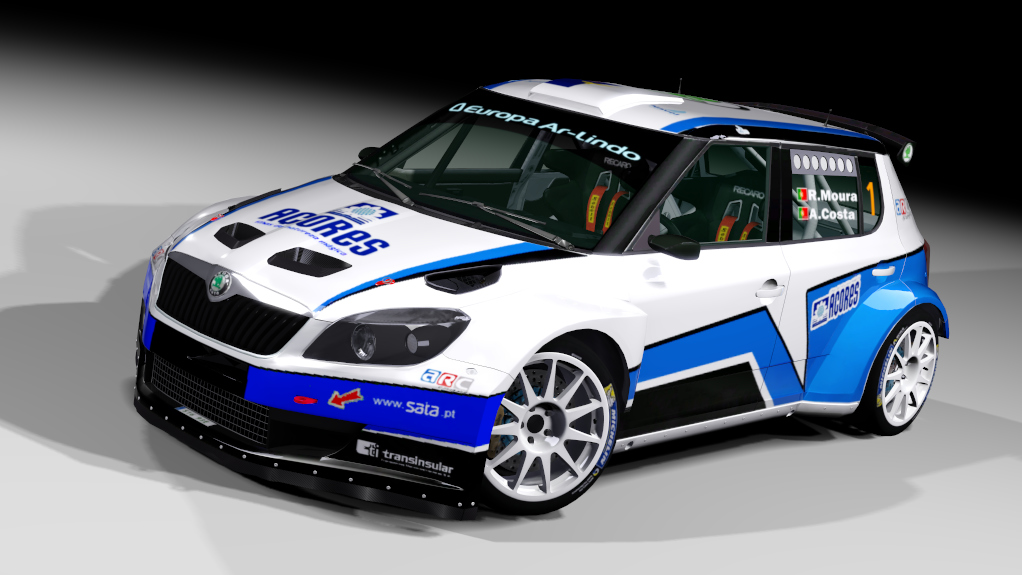 LF S2000 Skoda Fabia S2000 Evo2, skin Ricardo Moura 2013