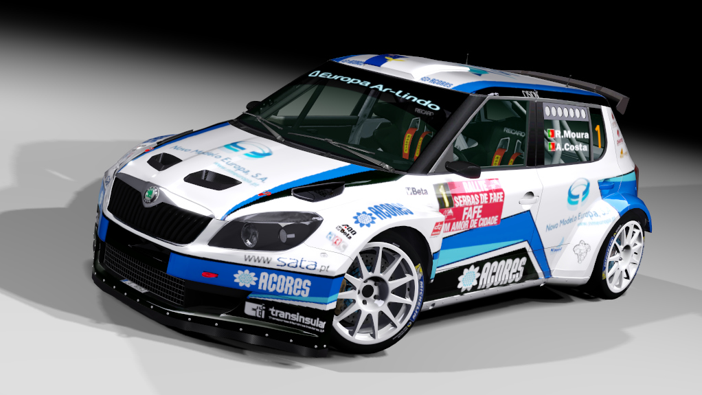 LF S2000 Skoda Fabia S2000 Evo2, skin Ricardo Moura 2014