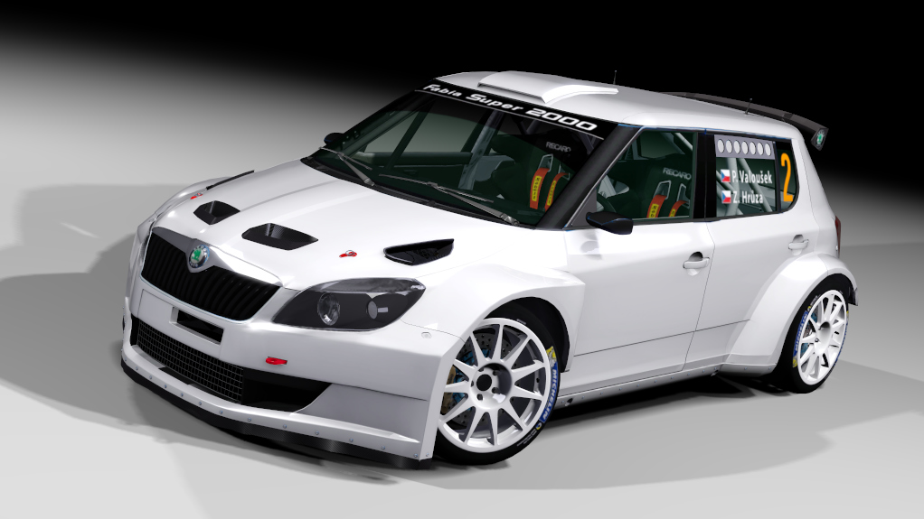 LF S2000 Skoda Fabia S2000 Evo2, skin Teste