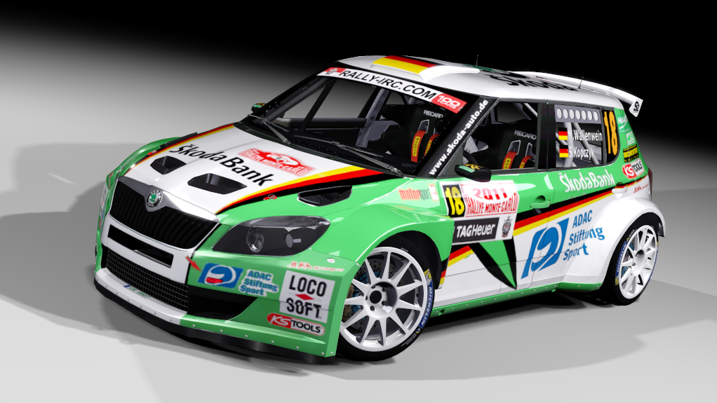 LF S2000 Skoda Fabia S2000 Evo2, skin Wallenwein