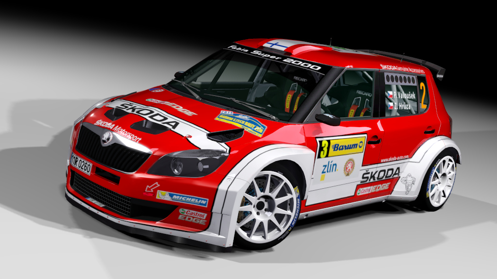 LF S2000 Skoda Fabia S2000 Evo2, skin lappi barum rally