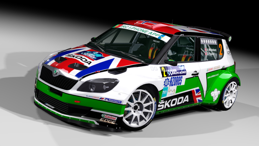 LF S2000 Skoda Fabia S2000 Evo2, skin mikkelsen