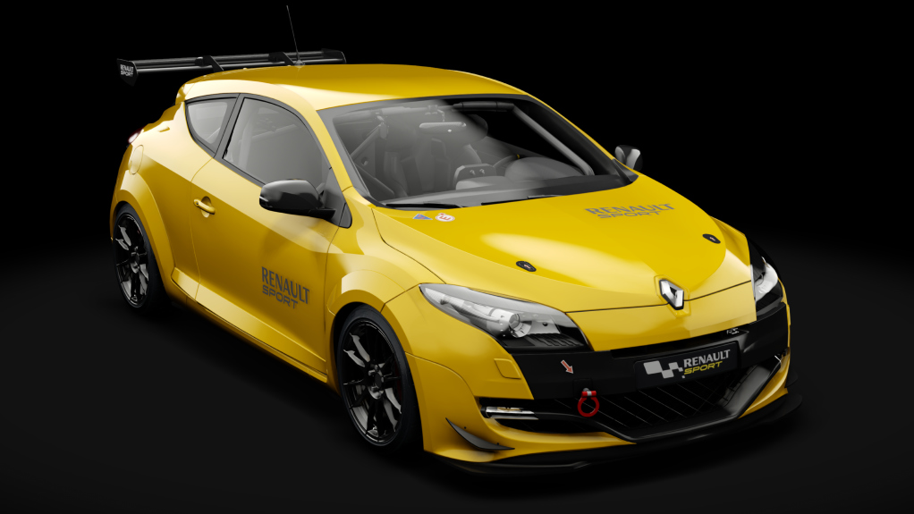 Renault Sport Mégane R.S. Trophy 2012 Track, skin 01_Liquid Yellow 2