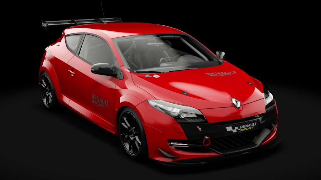 Renault Sport Mégane R.S. Trophy 2012 Track, skin Capsicum red