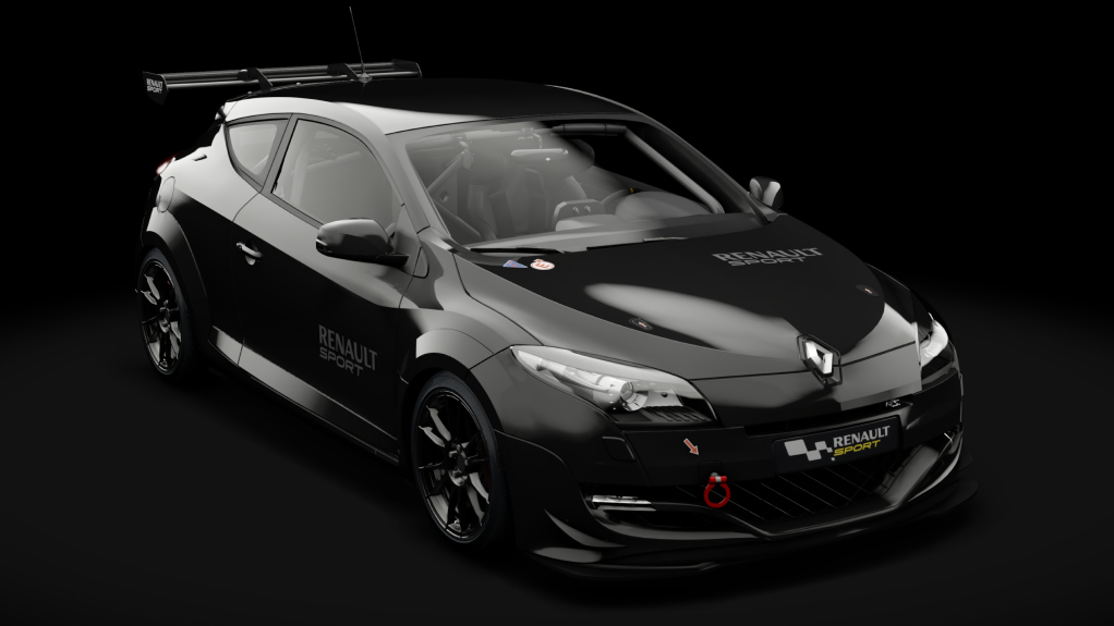 Renault Sport Mégane R.S. Trophy 2012 Track, skin Diamond Black