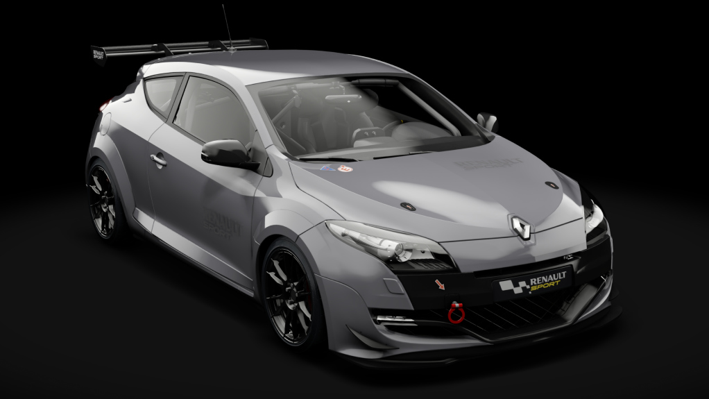 Renault Sport Mégane R.S. Trophy 2012 Track, skin Mercury Silver