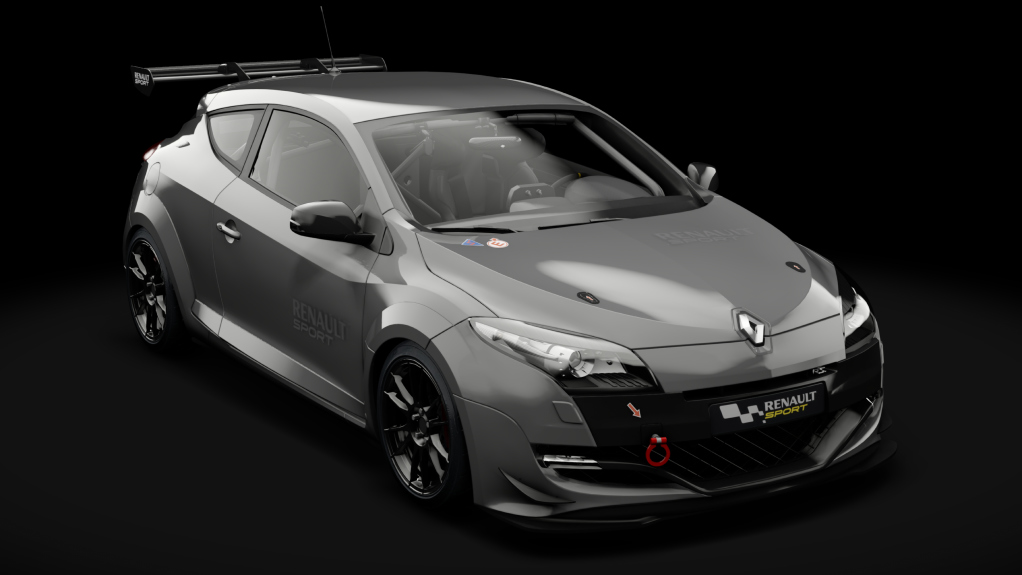 Renault Sport Mégane R.S. Trophy 2012 Track, skin Oyster Grey