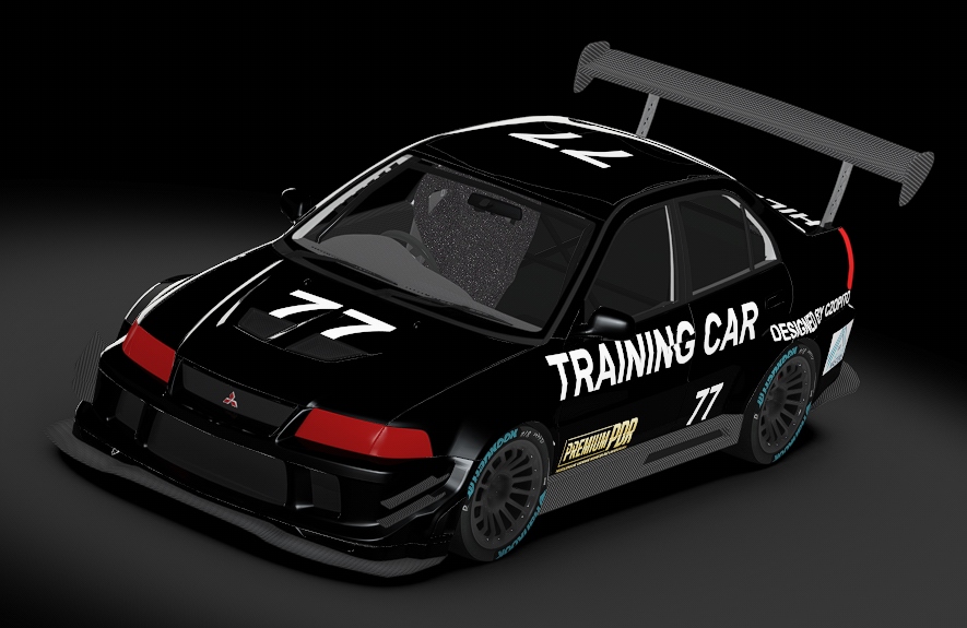 Mitsubishi Lancer EVO-6 HillClimb, skin training_car