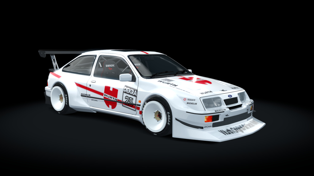 Ford Sierra RS500 87 TimeAttack, skin wurth