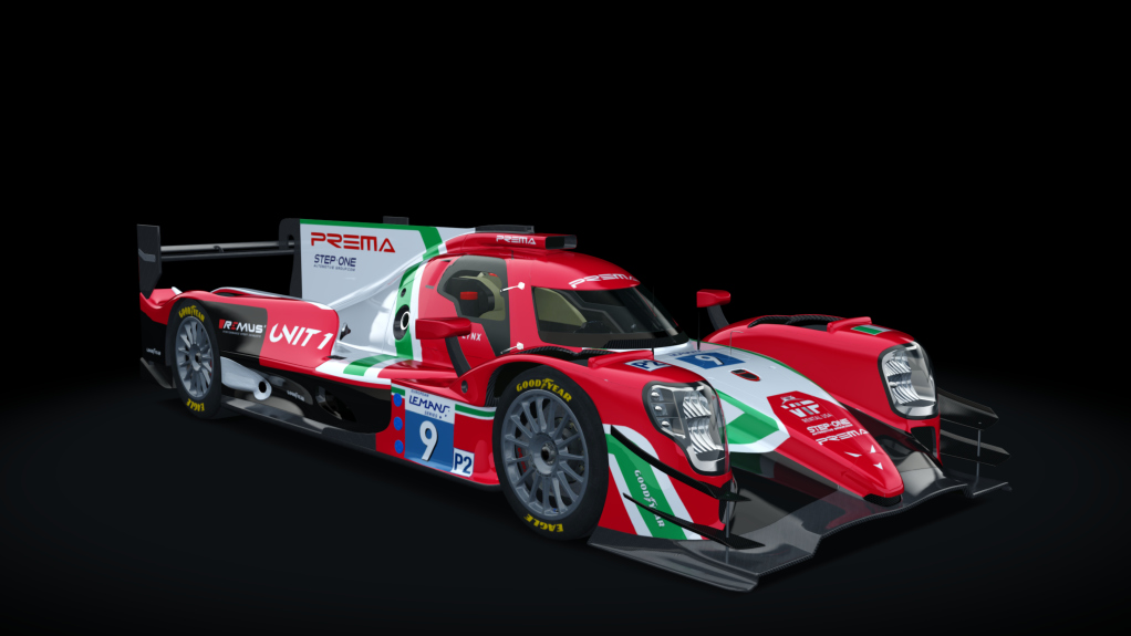 Oreca 07, skin 2022 Prema ELMS 9