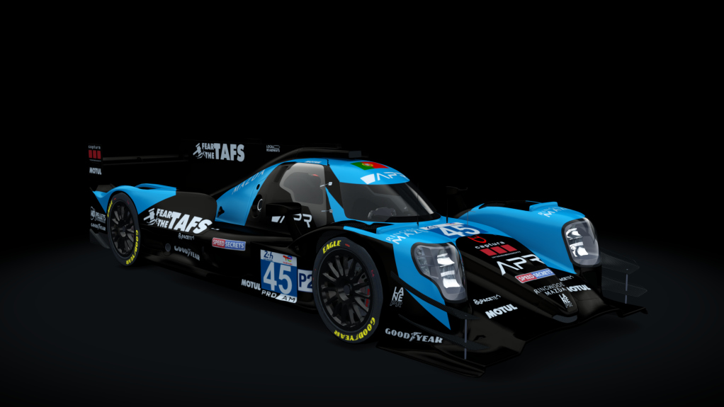 Oreca 07, skin 2022_APRT_#45_Le_Mans