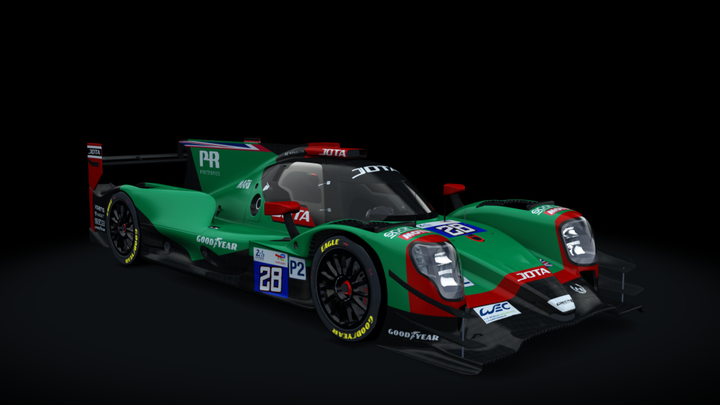 Oreca 07, skin 2022_Jota_28_Le_Mans