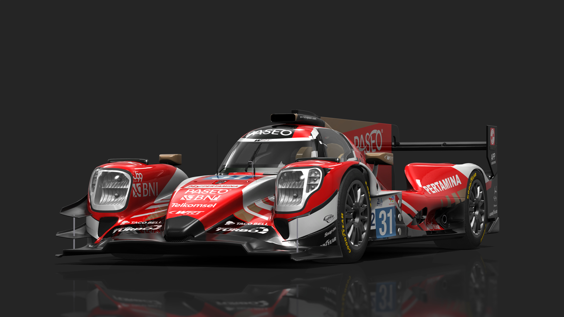 Oreca 07, skin 2022_LeMans_WRT#31