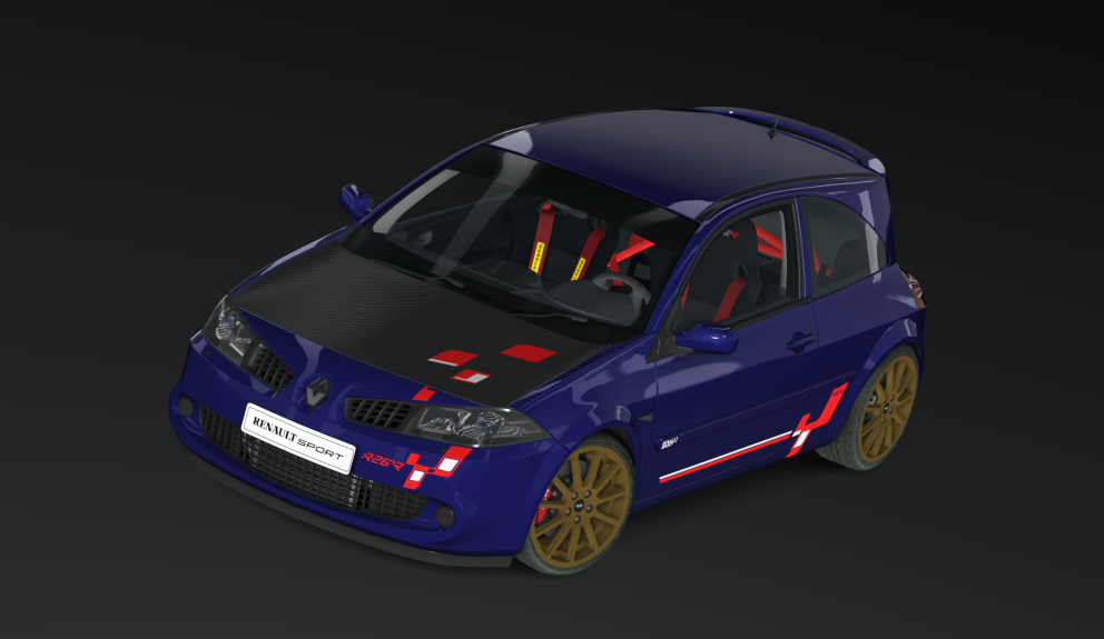 Renault Megane RS R26 Tracktool, skin willams