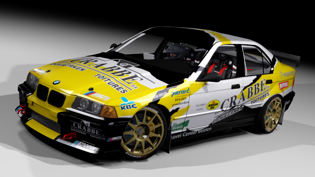 BMW E36 Sedan S54B32 "BEASTY", skin marathom rallyteam