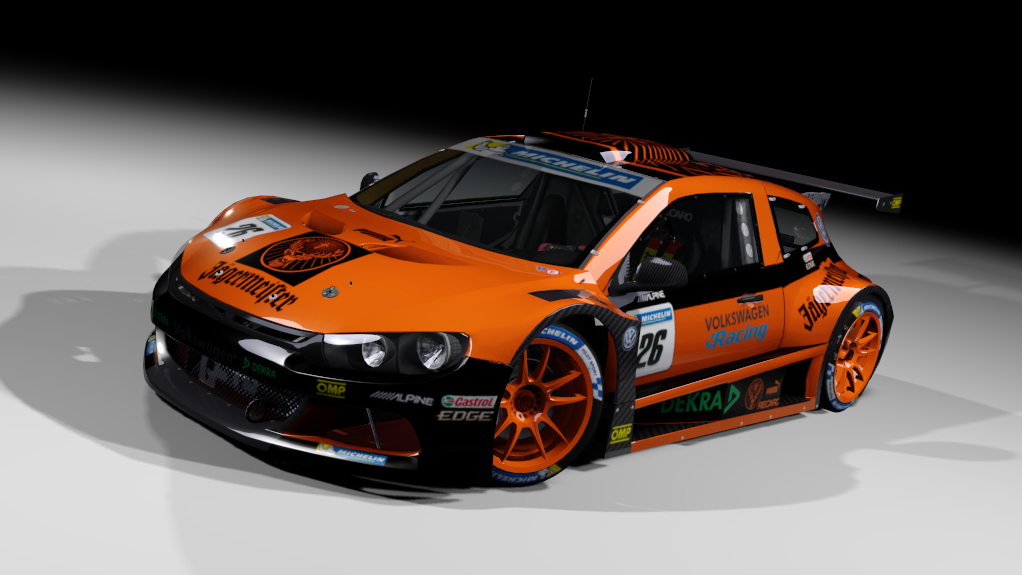 VW Scirocco GC10 V6 jlr, skin MR_026_JAGER