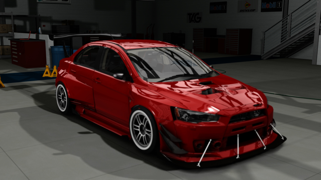 Teleport Evo X BCLW, skin 02_Red