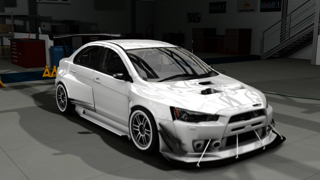 Teleport Evo X BCLW, skin 04_White