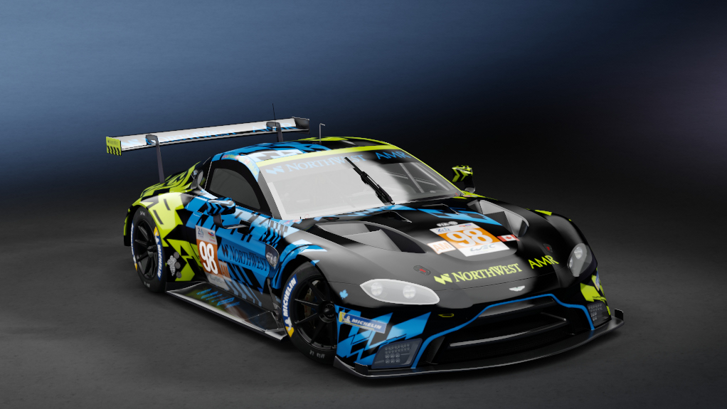 Aston Martin Vantage AMR GTE, skin 2022_LM_Northwest_98