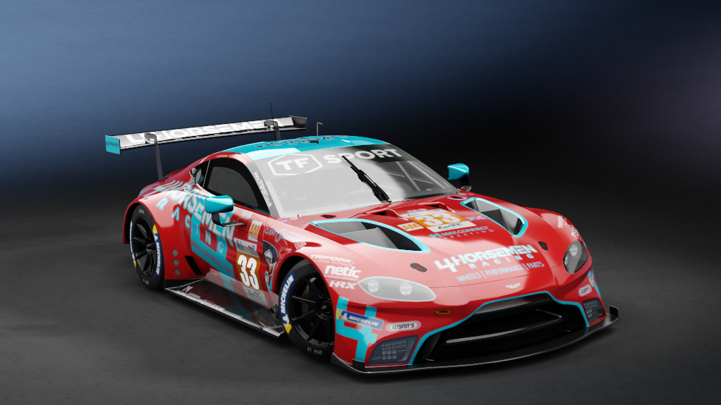 Aston Martin Vantage AMR GTE, skin 2022_LM_TF_Sport_33