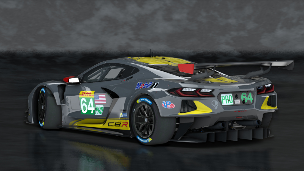 Chevrolet Corvette C8R, skin 64_Corvette_Racing