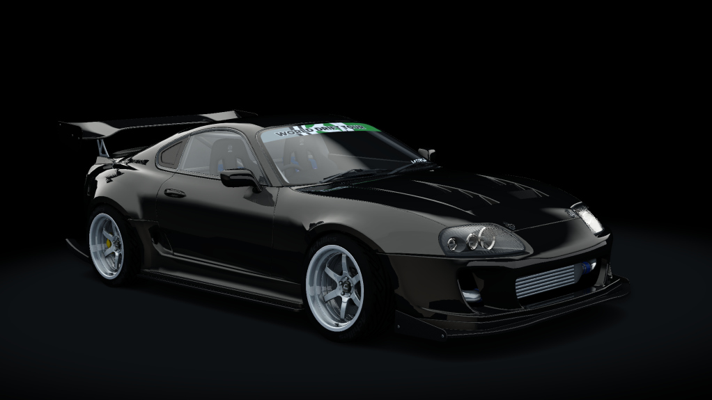 WDT Toyota Supra A80, skin black