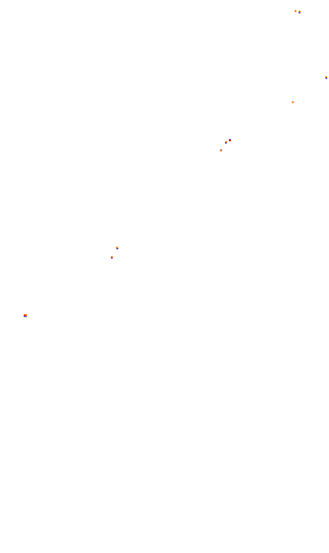 Monza collisions