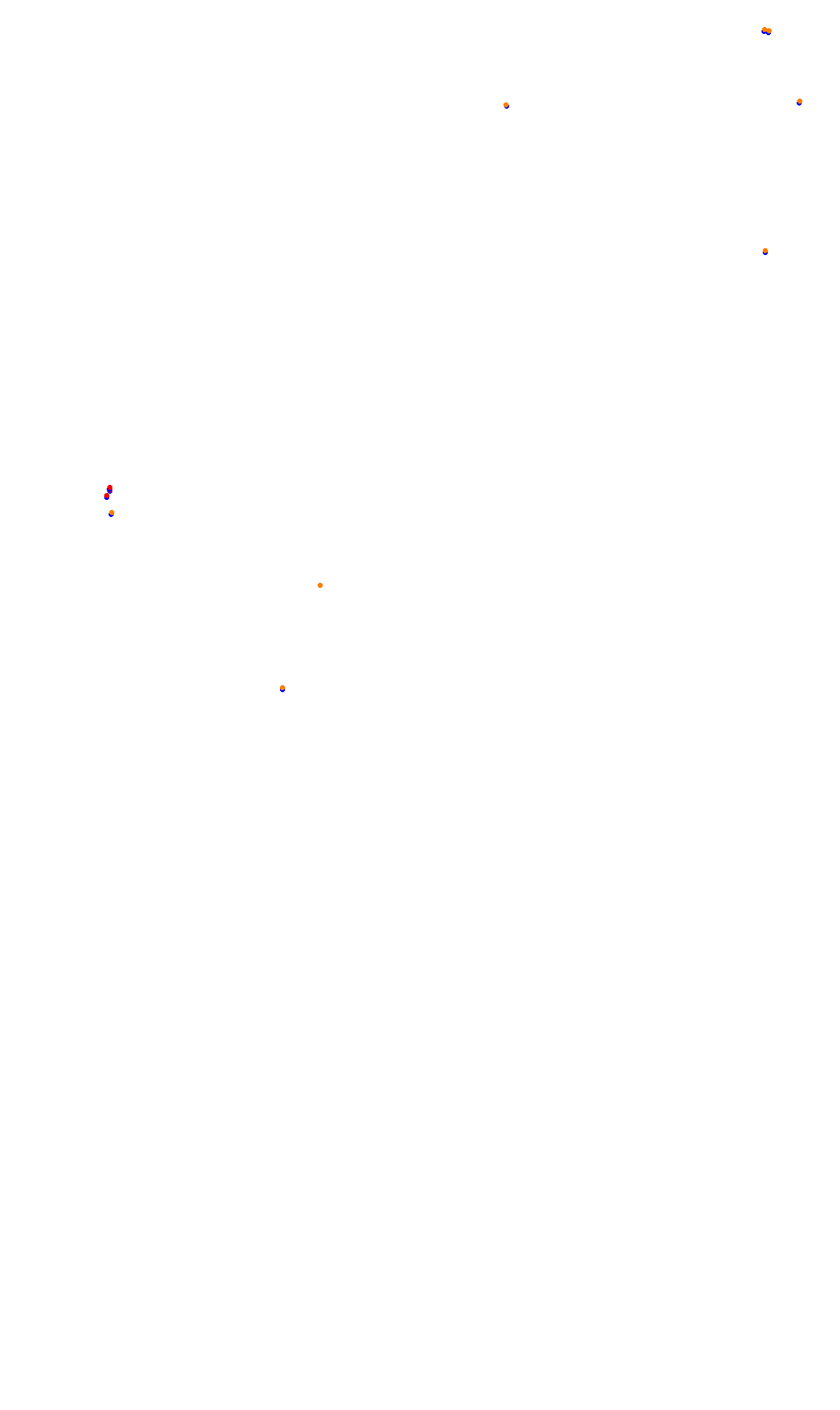 Monza collisions