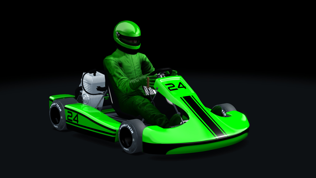 Shifter Kart 125, skin 24_Striped