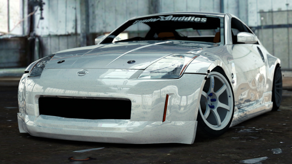 Tando Buddies 350Z Missile, skin white