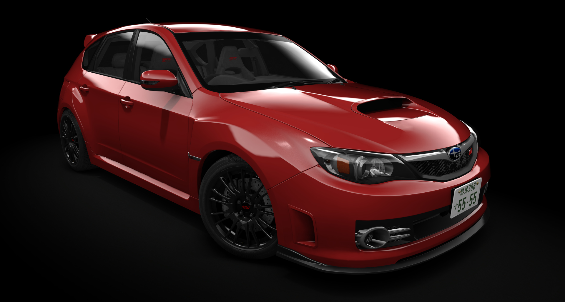 Subaru Impreza WRX STi [GRB], skin lightning_red