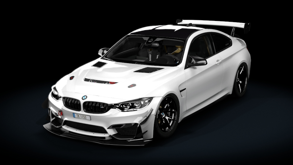 BMW M4 F82 tracktool, skin 02 TK Spec