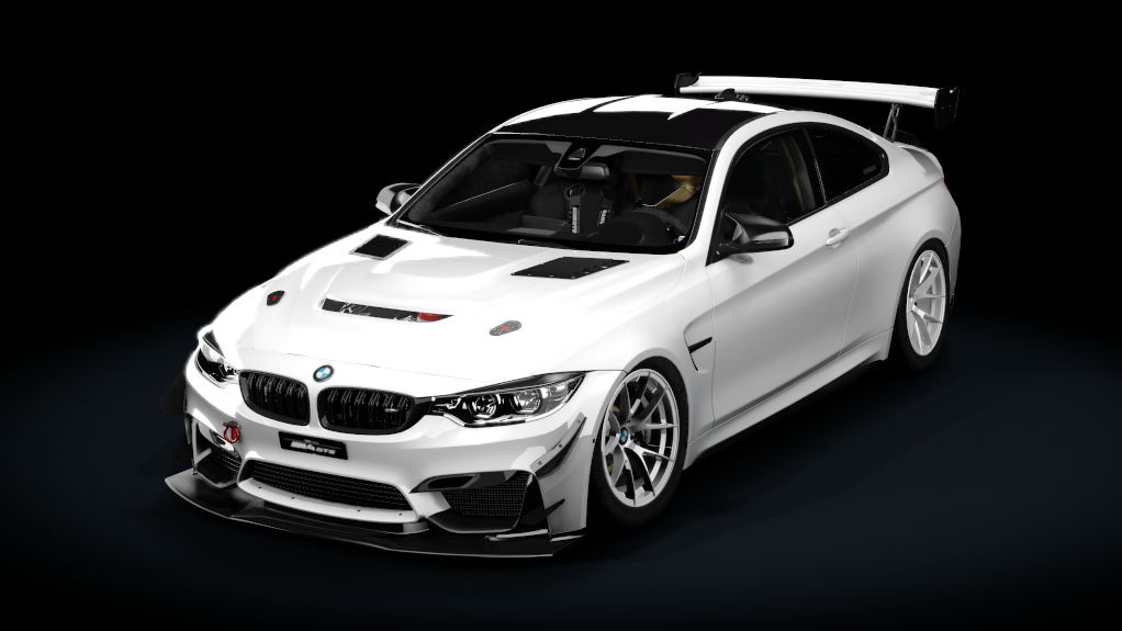 BMW M4 F82 tracktool, skin White