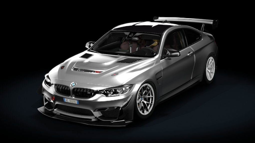 BMW M4 F82 tracktool, skin frosted