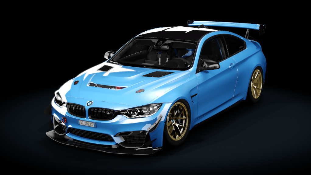 BMW M4 F82 tracktool, skin yas_marina
